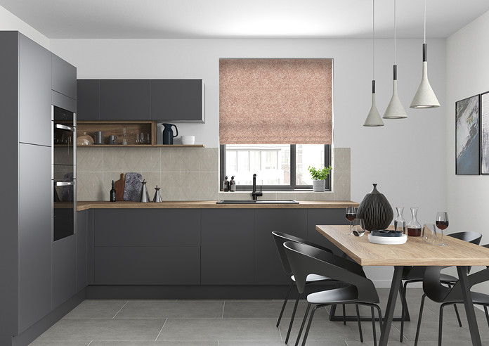 Rya, Soft Peach - Roman Blind - Image 5